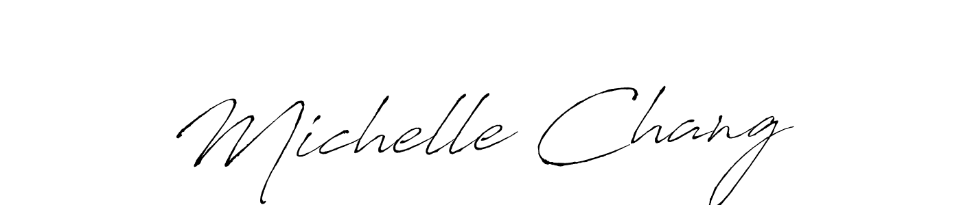 How to Draw Michelle Chang signature style? Antro_Vectra is a latest design signature styles for name Michelle Chang. Michelle Chang signature style 6 images and pictures png