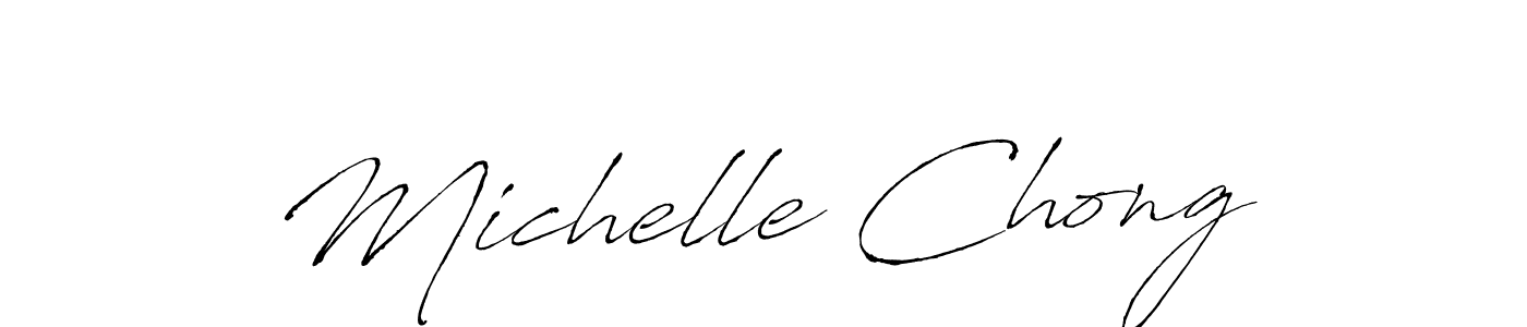 Antro_Vectra is a professional signature style that is perfect for those who want to add a touch of class to their signature. It is also a great choice for those who want to make their signature more unique. Get Michelle Chong name to fancy signature for free. Michelle Chong signature style 6 images and pictures png