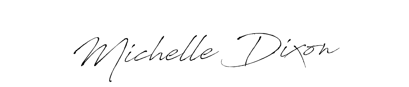 The best way (Antro_Vectra) to make a short signature is to pick only two or three words in your name. The name Michelle Dixon include a total of six letters. For converting this name. Michelle Dixon signature style 6 images and pictures png