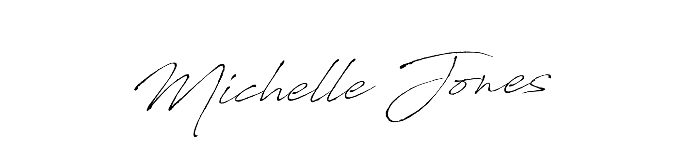 Create a beautiful signature design for name Michelle Jones. With this signature (Antro_Vectra) fonts, you can make a handwritten signature for free. Michelle Jones signature style 6 images and pictures png