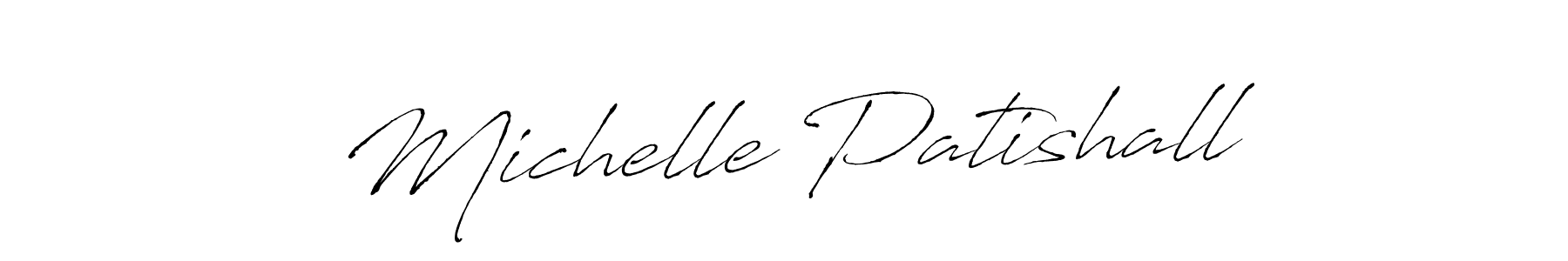 Antro_Vectra is a professional signature style that is perfect for those who want to add a touch of class to their signature. It is also a great choice for those who want to make their signature more unique. Get Michelle Patishall name to fancy signature for free. Michelle Patishall signature style 6 images and pictures png