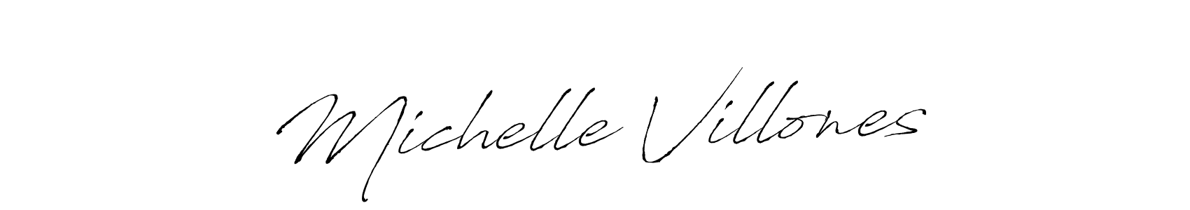 Antro_Vectra is a professional signature style that is perfect for those who want to add a touch of class to their signature. It is also a great choice for those who want to make their signature more unique. Get Michelle Villones name to fancy signature for free. Michelle Villones signature style 6 images and pictures png