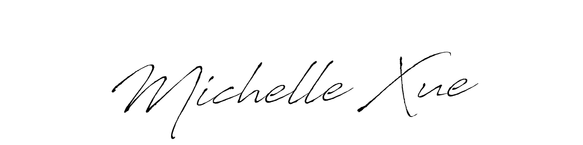 Antro_Vectra is a professional signature style that is perfect for those who want to add a touch of class to their signature. It is also a great choice for those who want to make their signature more unique. Get Michelle Xue name to fancy signature for free. Michelle Xue signature style 6 images and pictures png