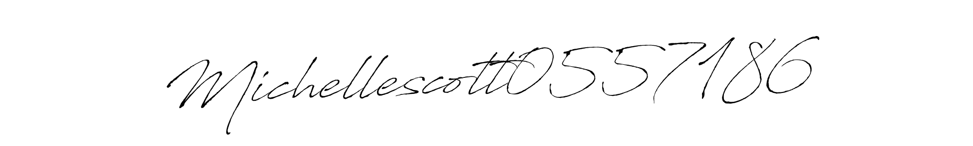 The best way (Antro_Vectra) to make a short signature is to pick only two or three words in your name. The name Michellescott0557186 include a total of six letters. For converting this name. Michellescott0557186 signature style 6 images and pictures png