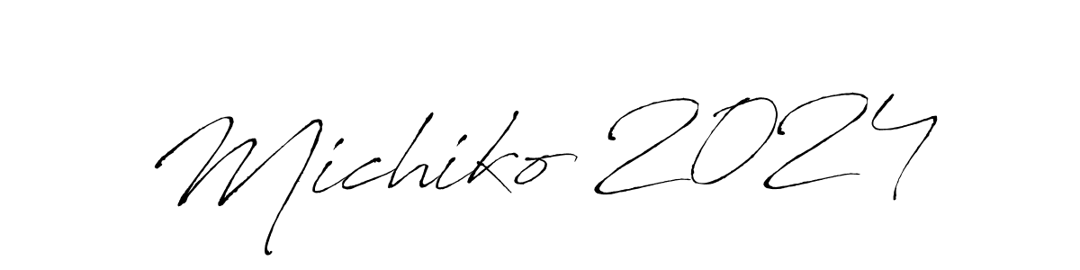 Once you've used our free online signature maker to create your best signature Antro_Vectra style, it's time to enjoy all of the benefits that Michiko 2024 name signing documents. Michiko 2024 signature style 6 images and pictures png