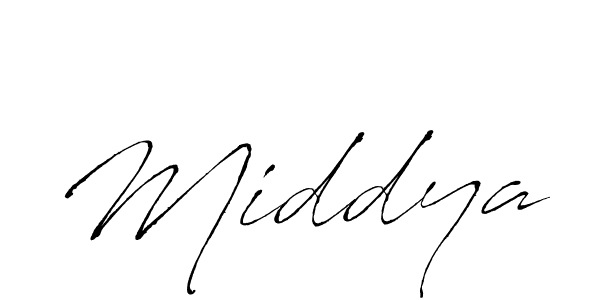 It looks lik you need a new signature style for name Middya. Design unique handwritten (Antro_Vectra) signature with our free signature maker in just a few clicks. Middya signature style 6 images and pictures png