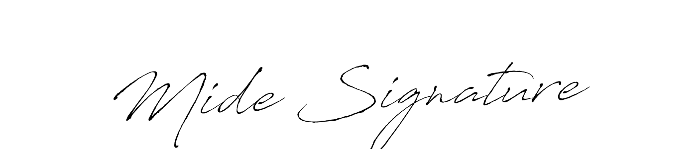 You can use this online signature creator to create a handwritten signature for the name Mide Signature. This is the best online autograph maker. Mide Signature signature style 6 images and pictures png