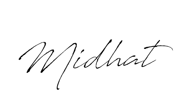 Similarly Antro_Vectra is the best handwritten signature design. Signature creator online .You can use it as an online autograph creator for name Midhat. Midhat signature style 6 images and pictures png