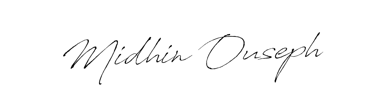 Here are the top 10 professional signature styles for the name Midhin Ouseph. These are the best autograph styles you can use for your name. Midhin Ouseph signature style 6 images and pictures png
