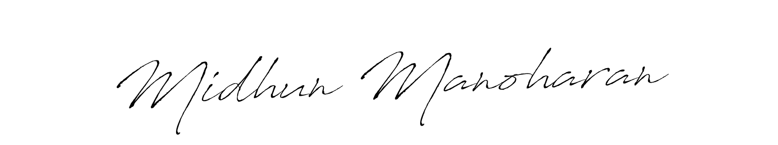How to Draw Midhun Manoharan signature style? Antro_Vectra is a latest design signature styles for name Midhun Manoharan. Midhun Manoharan signature style 6 images and pictures png