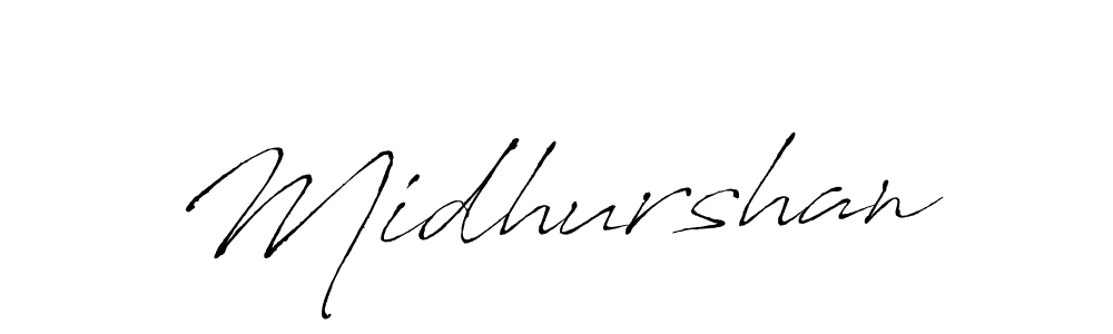 Make a beautiful signature design for name Midhurshan. Use this online signature maker to create a handwritten signature for free. Midhurshan signature style 6 images and pictures png