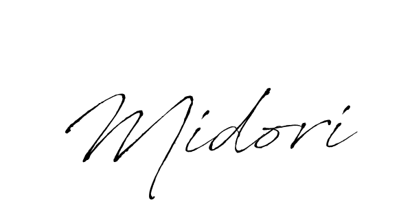 You should practise on your own different ways (Antro_Vectra) to write your name (Midori) in signature. don't let someone else do it for you. Midori signature style 6 images and pictures png