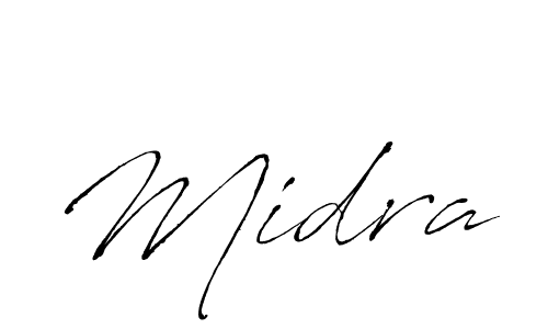 How to make Midra name signature. Use Antro_Vectra style for creating short signs online. This is the latest handwritten sign. Midra signature style 6 images and pictures png