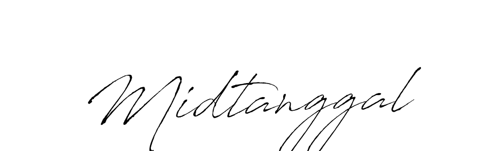 Midtanggal stylish signature style. Best Handwritten Sign (Antro_Vectra) for my name. Handwritten Signature Collection Ideas for my name Midtanggal. Midtanggal signature style 6 images and pictures png