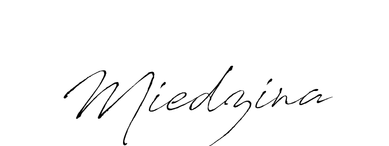 You should practise on your own different ways (Antro_Vectra) to write your name (Miedzina) in signature. don't let someone else do it for you. Miedzina signature style 6 images and pictures png