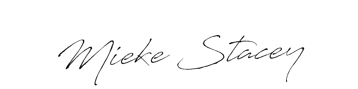if you are searching for the best signature style for your name Mieke Stacey. so please give up your signature search. here we have designed multiple signature styles  using Antro_Vectra. Mieke Stacey signature style 6 images and pictures png