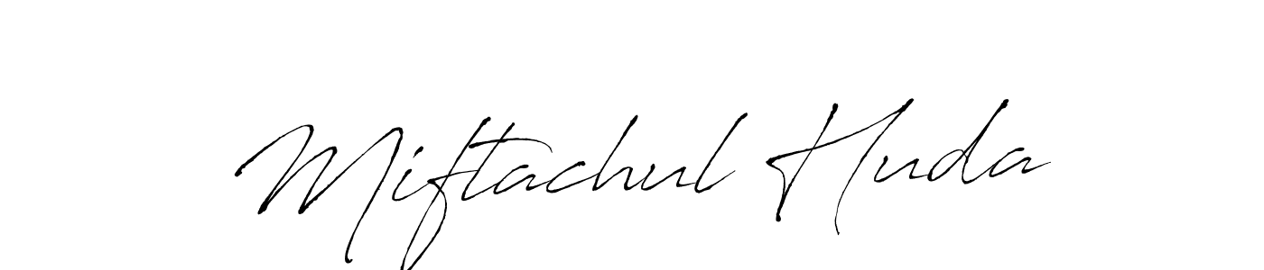 How to make Miftachul Huda name signature. Use Antro_Vectra style for creating short signs online. This is the latest handwritten sign. Miftachul Huda signature style 6 images and pictures png