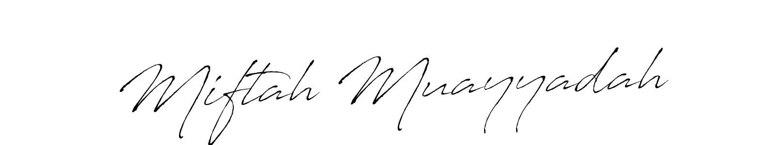 You should practise on your own different ways (Antro_Vectra) to write your name (Miftah Muayyadah) in signature. don't let someone else do it for you. Miftah Muayyadah signature style 6 images and pictures png