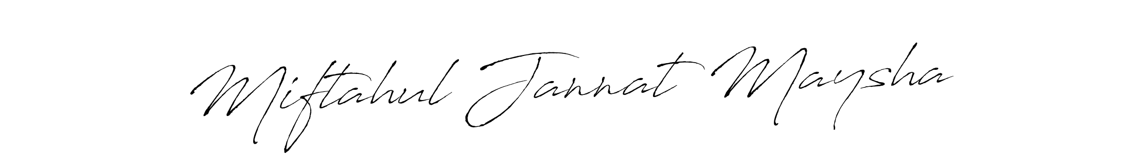 Make a beautiful signature design for name Miftahul Jannat Maysha. Use this online signature maker to create a handwritten signature for free. Miftahul Jannat Maysha signature style 6 images and pictures png