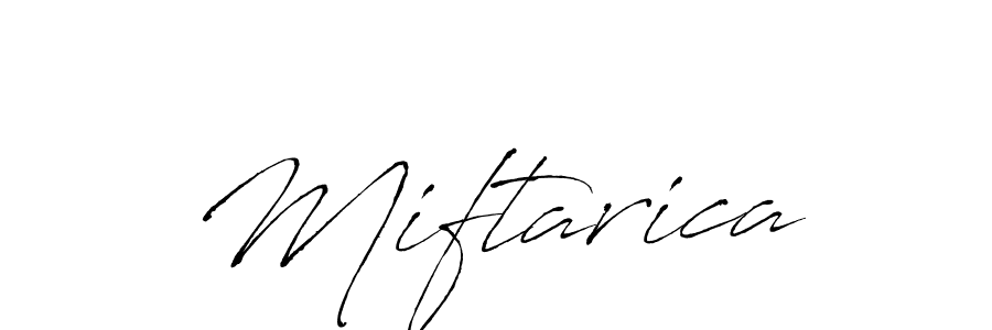 Here are the top 10 professional signature styles for the name Miftarica. These are the best autograph styles you can use for your name. Miftarica signature style 6 images and pictures png