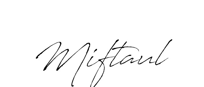 Also we have Miftaul name is the best signature style. Create professional handwritten signature collection using Antro_Vectra autograph style. Miftaul signature style 6 images and pictures png
