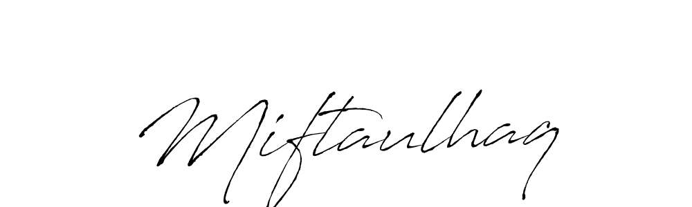 Use a signature maker to create a handwritten signature online. With this signature software, you can design (Antro_Vectra) your own signature for name Miftaulhaq. Miftaulhaq signature style 6 images and pictures png