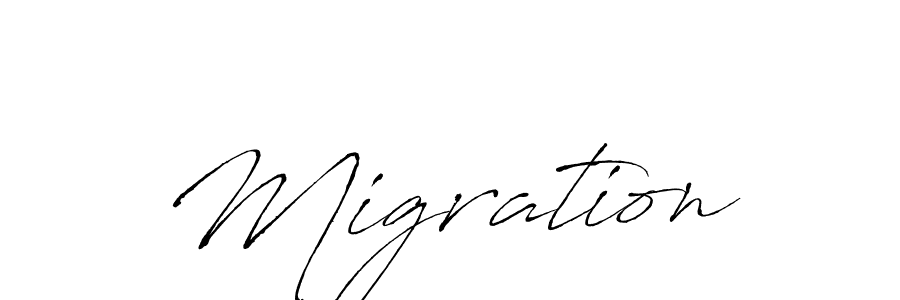 Also we have Migration name is the best signature style. Create professional handwritten signature collection using Antro_Vectra autograph style. Migration signature style 6 images and pictures png