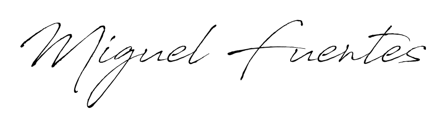 Once you've used our free online signature maker to create your best signature Antro_Vectra style, it's time to enjoy signing your documents with Miguel Fuentes name. Miguel Fuentes signature style 6 images and pictures png