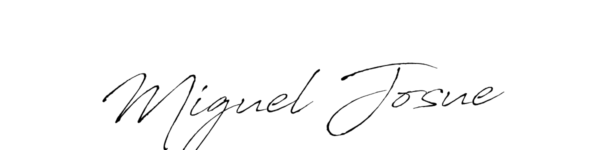 Make a short Miguel Josue signature style. Manage your documents anywhere anytime using Antro_Vectra. Create and add eSignatures, submit forms, share and send files easily. Miguel Josue signature style 6 images and pictures png