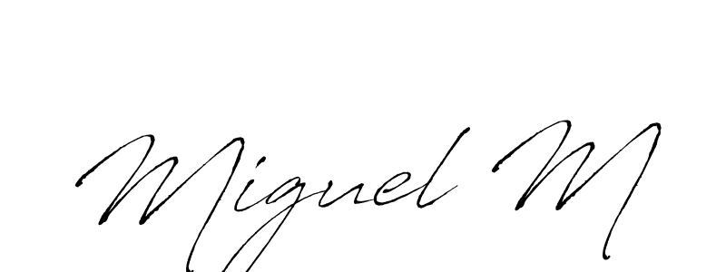 See photos of Miguel M official signature by Spectra . Check more albums & portfolios. Read reviews & check more about Antro_Vectra font. Miguel M signature style 6 images and pictures png