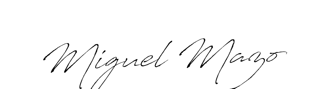 Also You can easily find your signature by using the search form. We will create Miguel Mazo name handwritten signature images for you free of cost using Antro_Vectra sign style. Miguel Mazo signature style 6 images and pictures png