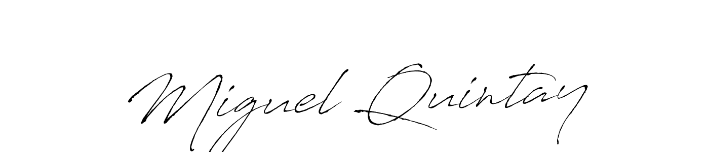 Here are the top 10 professional signature styles for the name Miguel Quintay. These are the best autograph styles you can use for your name. Miguel Quintay signature style 6 images and pictures png