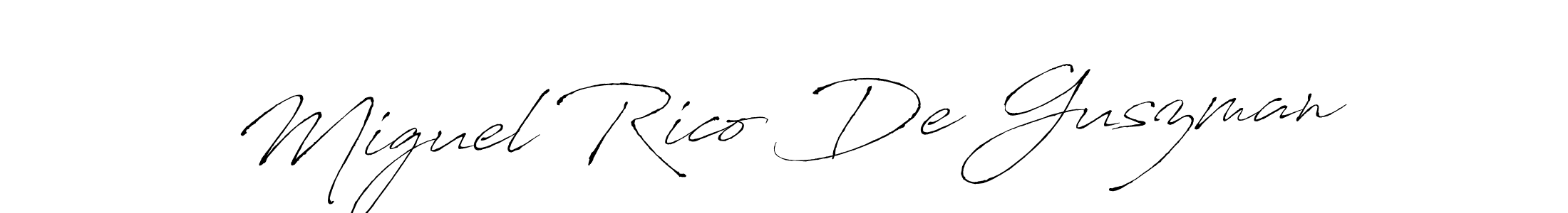 How to Draw Miguel Rico De Guszman signature style? Antro_Vectra is a latest design signature styles for name Miguel Rico De Guszman. Miguel Rico De Guszman signature style 6 images and pictures png