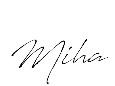 How to Draw Miha signature style? Antro_Vectra is a latest design signature styles for name Miha. Miha signature style 6 images and pictures png