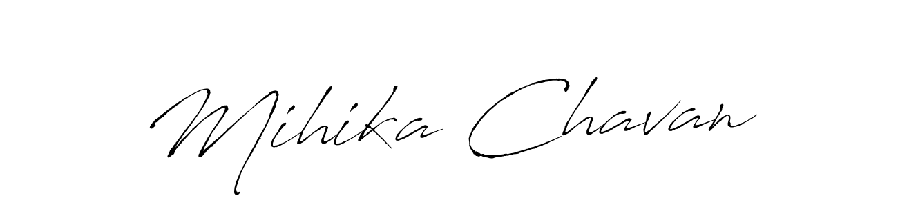 You can use this online signature creator to create a handwritten signature for the name Mihika Chavan. This is the best online autograph maker. Mihika Chavan signature style 6 images and pictures png