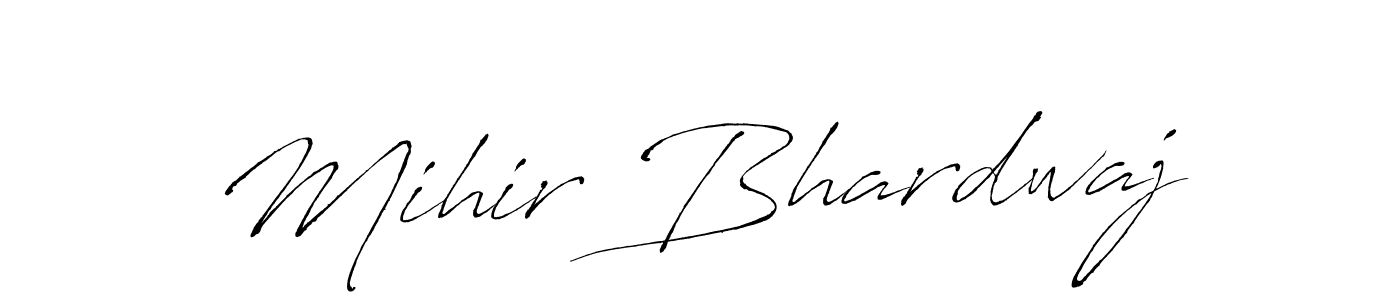 Similarly Antro_Vectra is the best handwritten signature design. Signature creator online .You can use it as an online autograph creator for name Mihir Bhardwaj. Mihir Bhardwaj signature style 6 images and pictures png