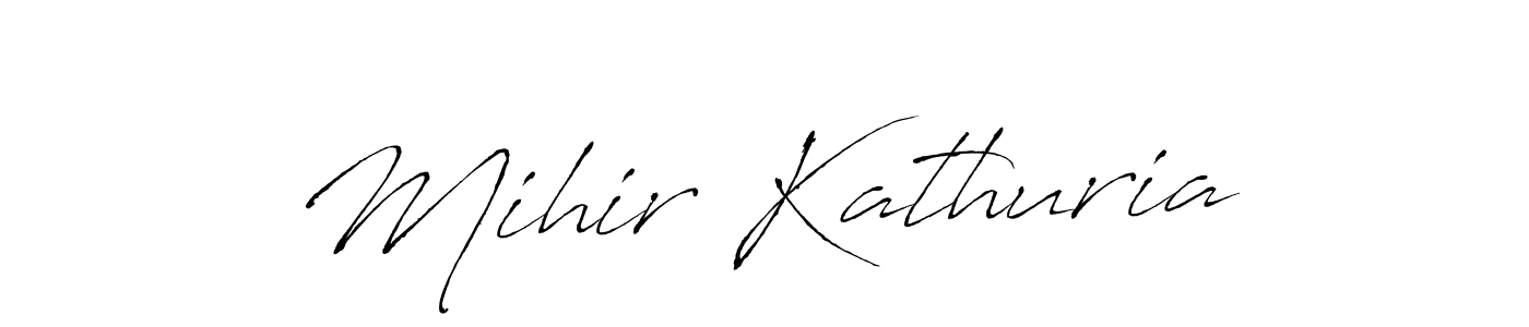 if you are searching for the best signature style for your name Mihir Kathuria. so please give up your signature search. here we have designed multiple signature styles  using Antro_Vectra. Mihir Kathuria signature style 6 images and pictures png