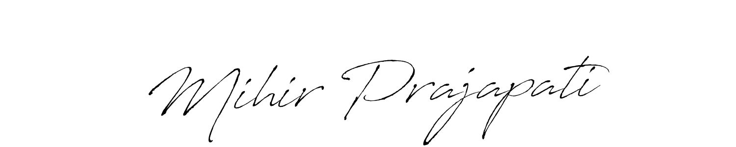 Make a beautiful signature design for name Mihir Prajapati. Use this online signature maker to create a handwritten signature for free. Mihir Prajapati signature style 6 images and pictures png