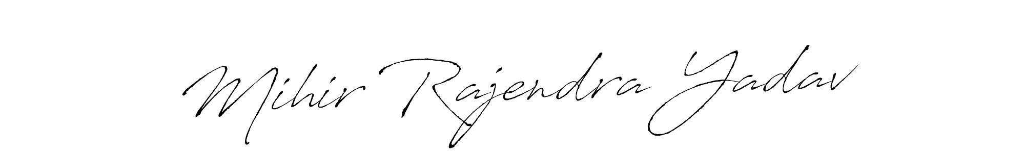 Also You can easily find your signature by using the search form. We will create Mihir Rajendra Yadav name handwritten signature images for you free of cost using Antro_Vectra sign style. Mihir Rajendra Yadav signature style 6 images and pictures png