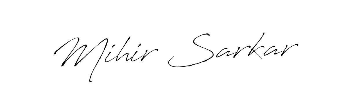 This is the best signature style for the Mihir Sarkar name. Also you like these signature font (Antro_Vectra). Mix name signature. Mihir Sarkar signature style 6 images and pictures png