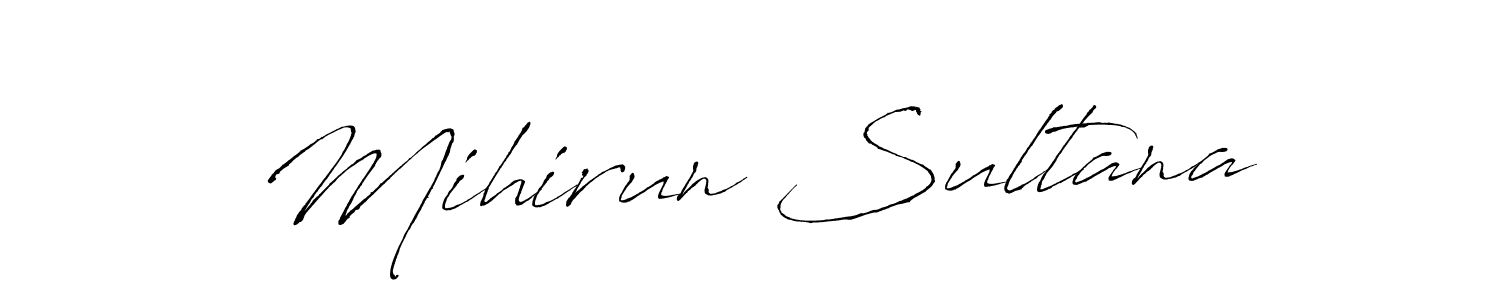Make a beautiful signature design for name Mihirun Sultana. Use this online signature maker to create a handwritten signature for free. Mihirun Sultana signature style 6 images and pictures png