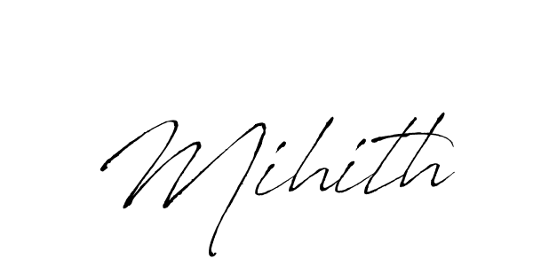 You can use this online signature creator to create a handwritten signature for the name Mihith. This is the best online autograph maker. Mihith signature style 6 images and pictures png