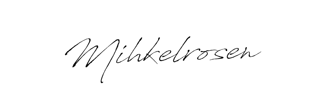 Make a beautiful signature design for name Mihkelrosen. Use this online signature maker to create a handwritten signature for free. Mihkelrosen signature style 6 images and pictures png