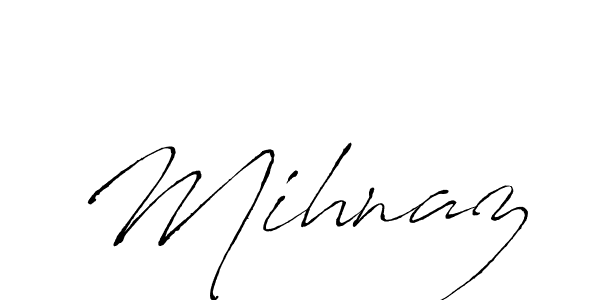 if you are searching for the best signature style for your name Mihnaz. so please give up your signature search. here we have designed multiple signature styles  using Antro_Vectra. Mihnaz signature style 6 images and pictures png