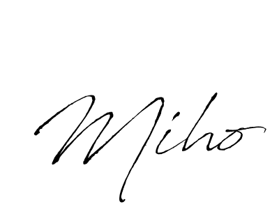 Make a short Miho signature style. Manage your documents anywhere anytime using Antro_Vectra. Create and add eSignatures, submit forms, share and send files easily. Miho signature style 6 images and pictures png