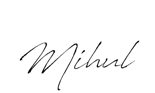 Also we have Mihul name is the best signature style. Create professional handwritten signature collection using Antro_Vectra autograph style. Mihul signature style 6 images and pictures png