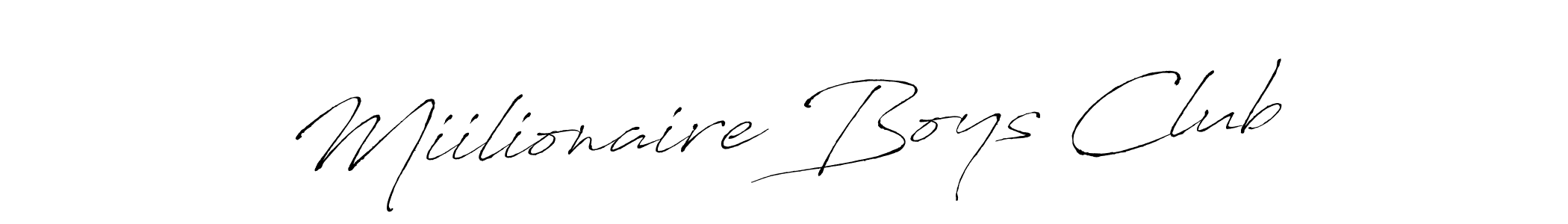 Make a short Miilionaire Boys Club signature style. Manage your documents anywhere anytime using Antro_Vectra. Create and add eSignatures, submit forms, share and send files easily. Miilionaire Boys Club signature style 6 images and pictures png