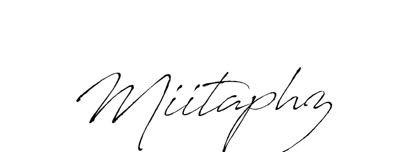 How to make Miitaphz name signature. Use Antro_Vectra style for creating short signs online. This is the latest handwritten sign. Miitaphz signature style 6 images and pictures png