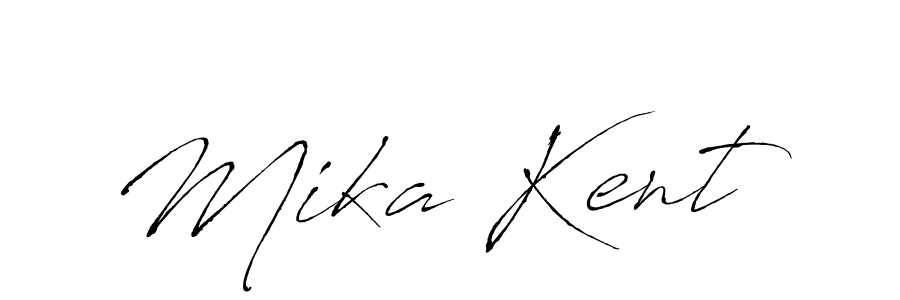 Antro_Vectra is a professional signature style that is perfect for those who want to add a touch of class to their signature. It is also a great choice for those who want to make their signature more unique. Get Mika Kent name to fancy signature for free. Mika Kent signature style 6 images and pictures png