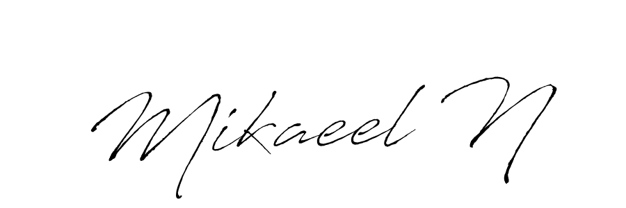 Best and Professional Signature Style for Mikaeel N. Antro_Vectra Best Signature Style Collection. Mikaeel N signature style 6 images and pictures png